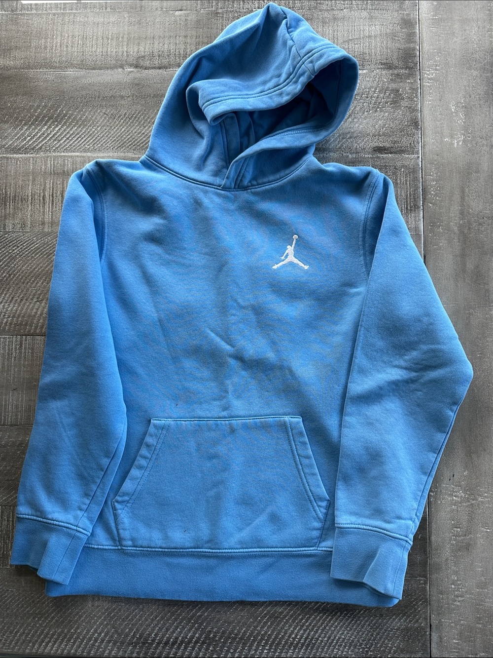 Nike Jordan sweatshirt Sky Blue Hoodie - Size L